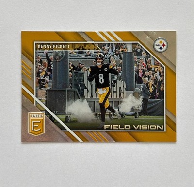 2023 Panini Donruss Elite, Kenny Pickett, Field Vision 337/349 #FV-10 Steelers