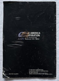 Dragon Warrior IV 4 *Manual Only* Authentic Explorers Handbook 1991 Nintendo NES