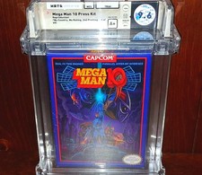 WATA Graded 9.6 Nintendo NES Mega Man 10 Press Kit 38/60 Sealed A