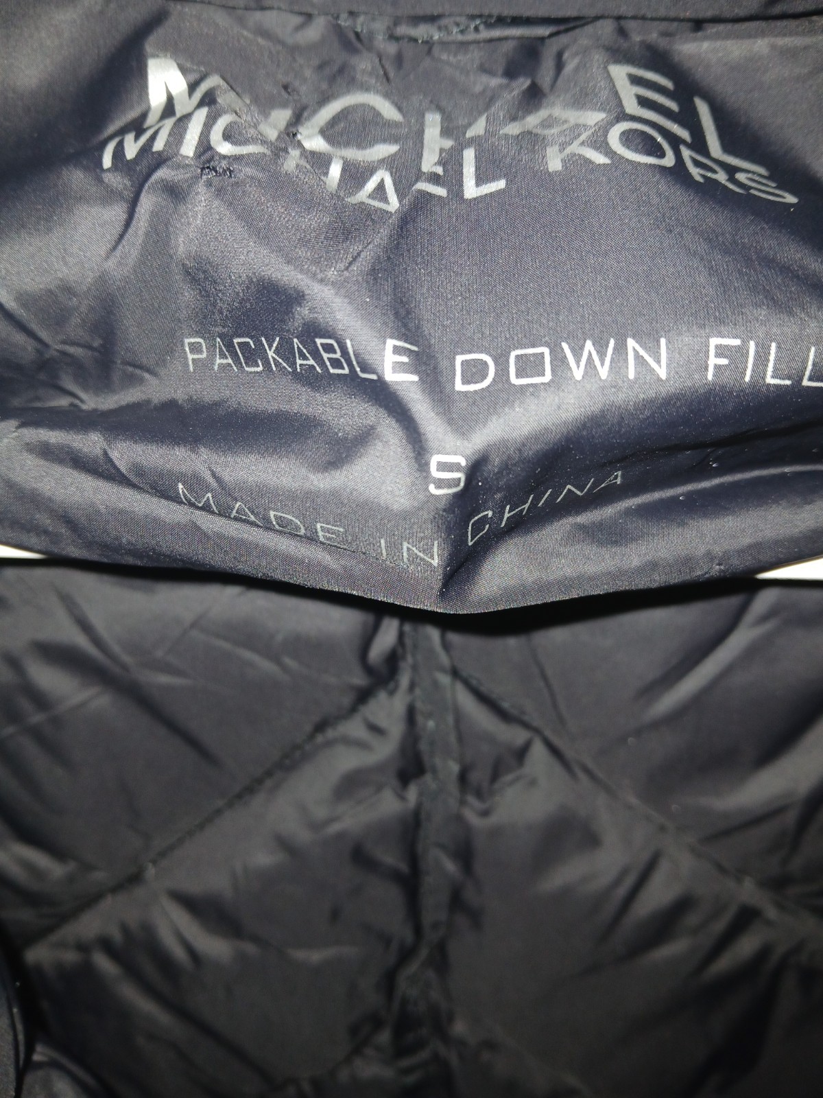 Michael Kors Black PUFFY  Packable Jacket Women's… - image 3