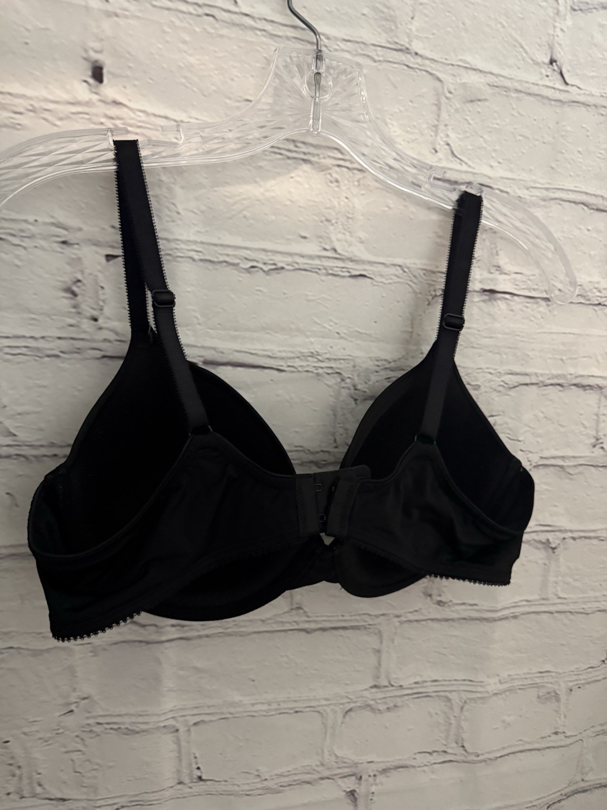 Calvin Klein Solid Black Padded Underwired Bra Si… - image 7