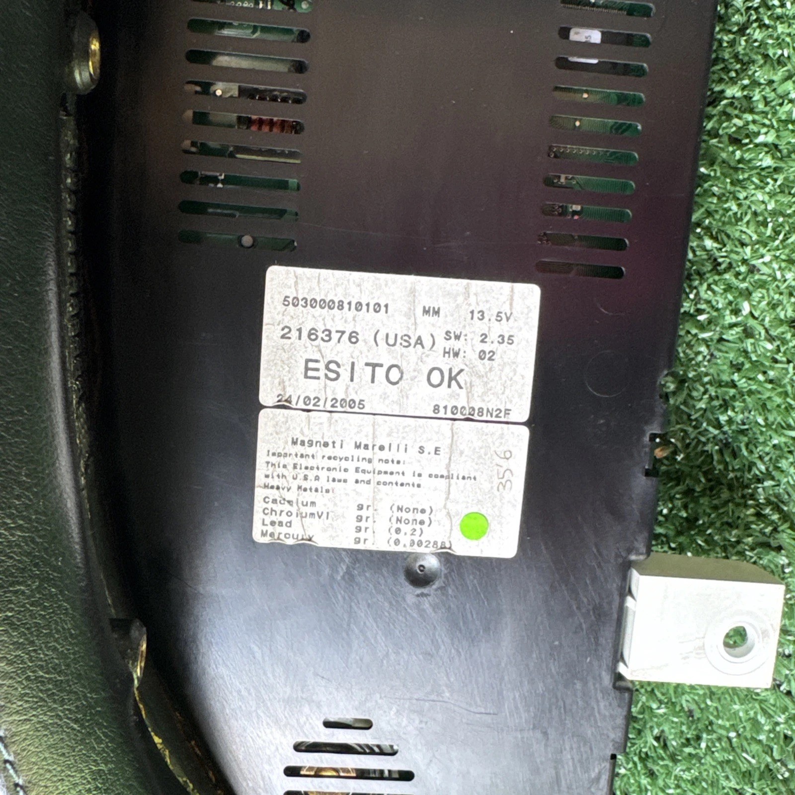 Maserati Quattroporte 2004-2008 Fuel gauge