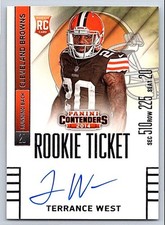 2014 Panini Contenders  Terrance West 230