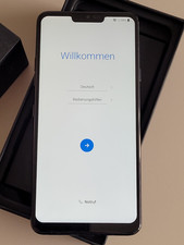 LG G7 ThinQ G710EM - 64GB - Aurora Black (Ohne Simlock) (Doppel-SIM)