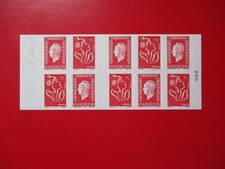 Carnet-"Les 60ans de la Marianne de Dulac"-10 timbres autoadhésifs-n°1513-N**.