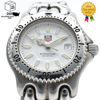 [Near MINT] TAG Heuer WG1312-2 White Dial Silver Quartz Women's 27mm Watch JAPAN - Image 1 of 4