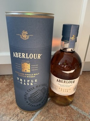 Aberlour Triple Cask Matured 0,7 l   Single Malt Scotch Whisky   OVP ungeöffnet