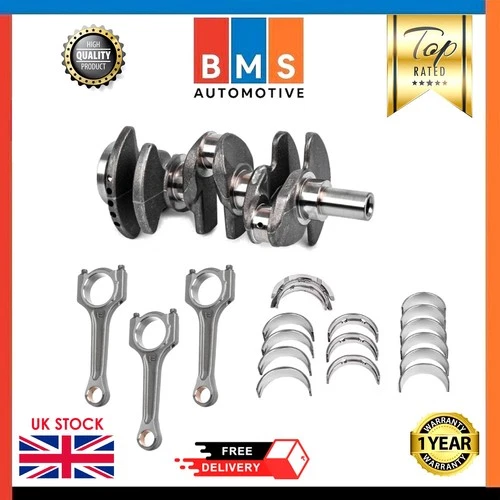 FOR FORD 1.0 ECOBOOST M1DA PETROL ENGINE CRANKSHAFT WITH ENGINE REBUILD FOCUS