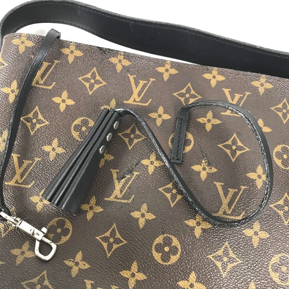 Louis Vuitton M94542 Monogram Idor NN14GM Shoulder Bag with Pouch Black ...