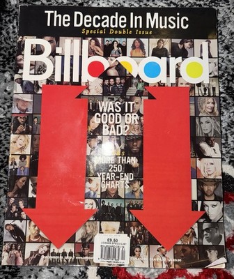 Billboard Magazine Dec 2009  Taylor Swift Madonna Beyonce Michael Jackson