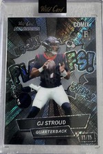 CJ Stroud-QB-RC-Texans•2023 WC Alumination Black Label Edition•Comix 11/15