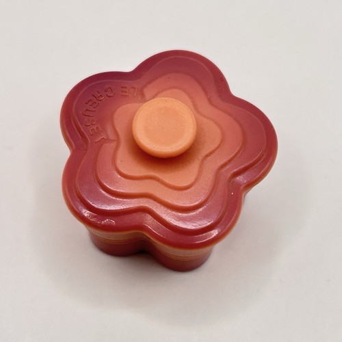 Imanes De Cocina Le Creuset | Colección Miniatura Cocotte Flor | Juego De 4 | Multicolor | Nuevos Sin Usar