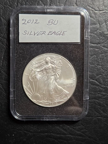 2012 BU $1.00 American Eagle  Silver Dollar