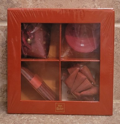 RARE Vtg Yves Rocher Room Ambiance Incense Gift Set SEALED Discontinued French