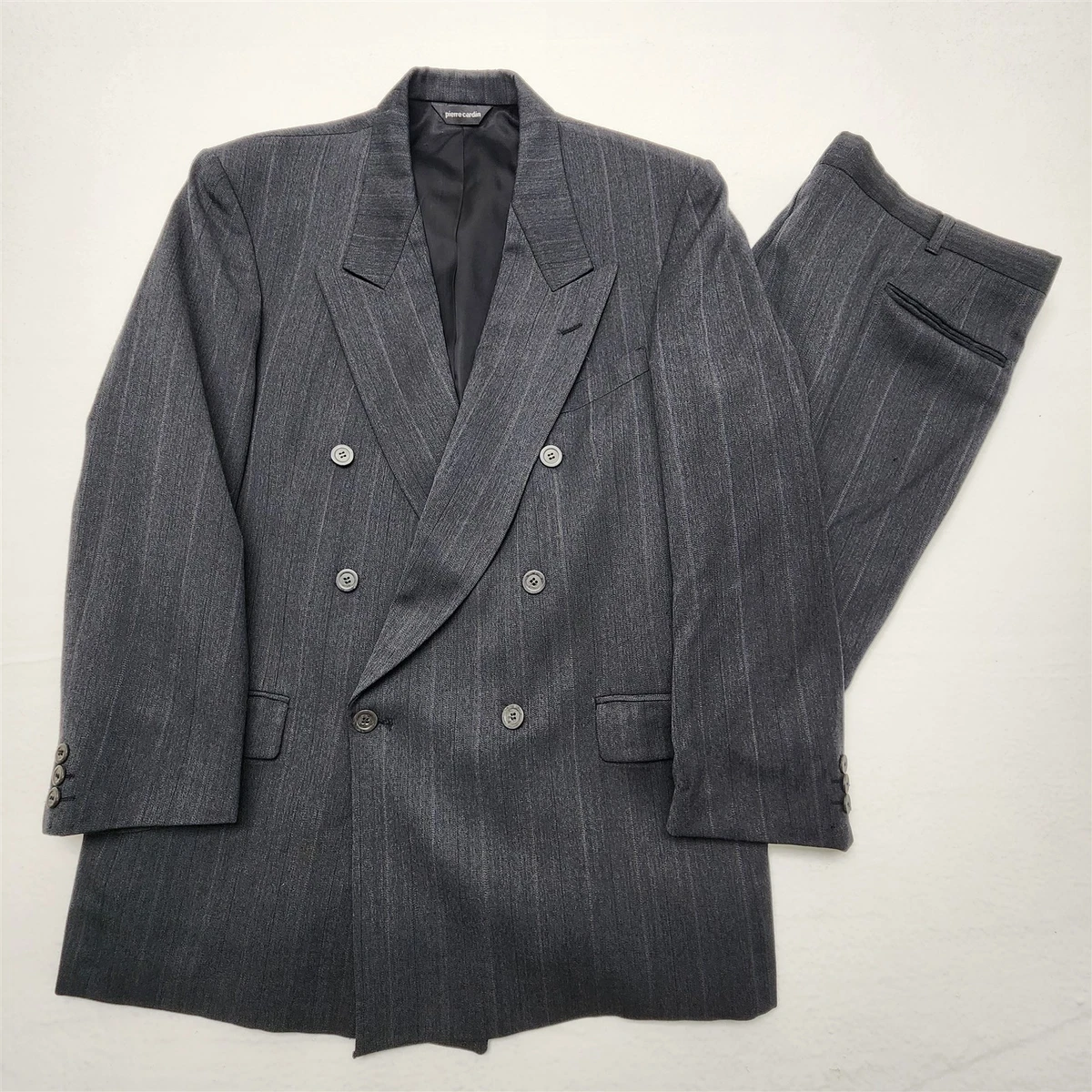 Double-Breasted Striped Suits for Men for sale | eBay