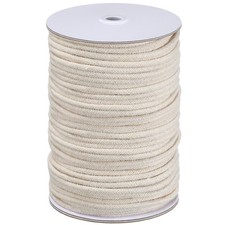 Vitalcozy 0.12 Inch X 100 Yd Cotton Piping Cord Natural Cording for Sewing Cotto