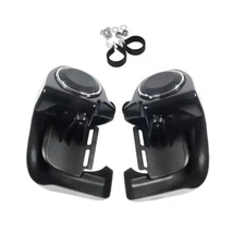 Lower Vented Leg Fairing + 6.5'' Speakers w/ Grills for 1994-2013 Harley Touring