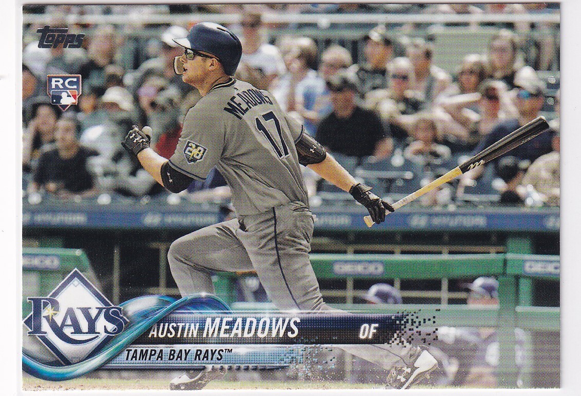 AUSTIN MEADOWS RC ROOKIE 2018 Topps Update #US34 Tampa Bay Rays
