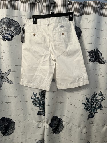 Vineyard Vines Boys Stretch Breaker Shorts White Size 18 Brand New NWT - Picture 5 of 5