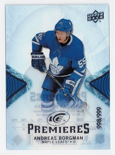 2017-18 Upper Deck Ice Rookie Premieres /1299 /999 /499 /249 /99 Pick From List - Picture 40 of 82
