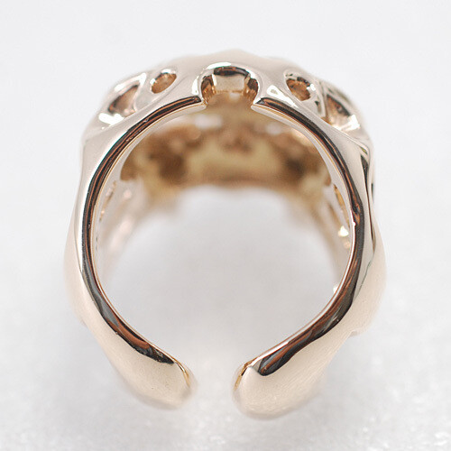 Tenderloin 8K Gold Borneo Skull Ring No. 20/Finished 15390 Tenderloin 8K Gold Borneo Skull Ring No. 20/Finished 15390