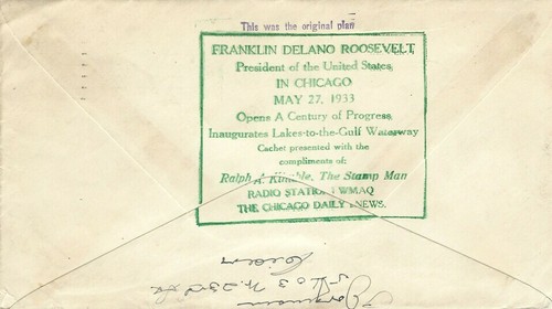 FDR ABRE SIGLO DE PROGRESO 1933 - Imagen 2 de 2