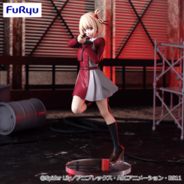 FuRyu Lycoris Recoil Trio-Try-iT Figure Chisato Nishikigi & Takina