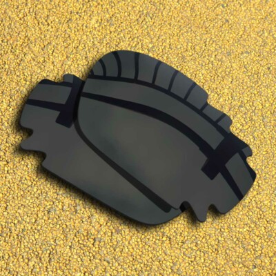 Polarized Lenses Replacement for Jawbone Vented /Racing Jacket - Solid Black