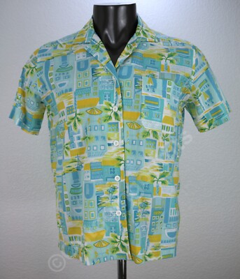 NWOT Private Party Summer Time Women's Short Sleeve Shirt Top Size M