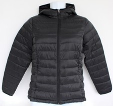 Amazon Women's Jacket Size M Lightweight Zip Water-resistant Hooded Puffer