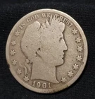 1901 S BARBER HALF DOLLAR - KEY DATE!!!