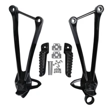 Passenger Footpegs Pegs Bracket Fit For Kawasaki Ninja ZX6R 09-25 ZX636 13-25 22