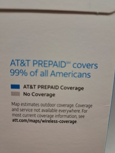AT&T Prepaid Motivate Max (32GB) Smartphone - Blue 6.82 "Display Android 12,13mp - Picture 8 of 12