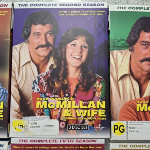 McMillan and Wife: The Complete Seasons 1-6 (Serie) Colección Región 4 - Imagen 3 de 8