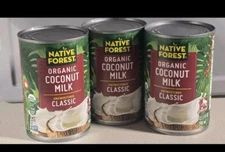 Native Forest Organic Coconut Milk - Unsweetened Classic 13.5 fl oz - 3 Pack!