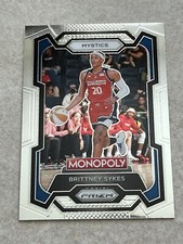 2024 Panini Prizm Monopoly WNBA #38 Brittney Sykes Washington Mystics