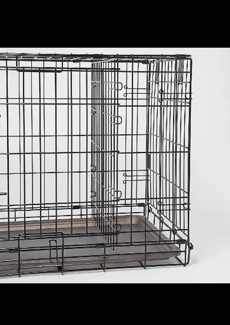 Wire Collapsible Dog Crate M Black Boots & Barkley 85239209813 eBay