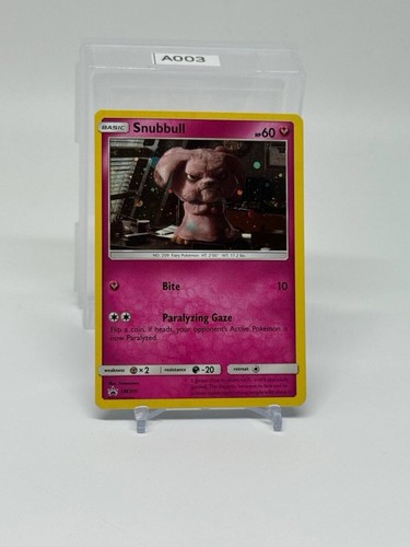 Snubbull SM200 HOLO Rare Black Star Promo Pokemon 2019