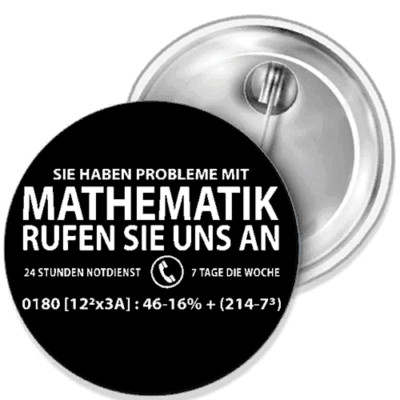 You're Having Problems With Mathemati Button Badge Sticker Bottle Opening Mirror