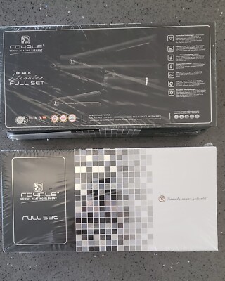 Royale (2 sets) Ceramic Plates Straightener, Mini Straightener and