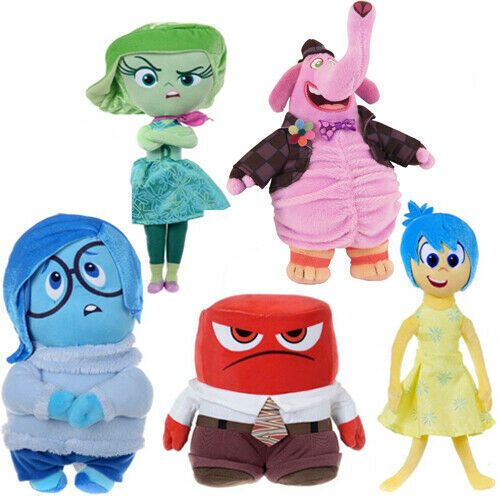 12" OFFICIAL DISNEY INSIDE OUT SOFT PLUSH CUDDLY TOY FUN KIDS TEDDY BEAR GIFT - Afbeelding 1 van 1