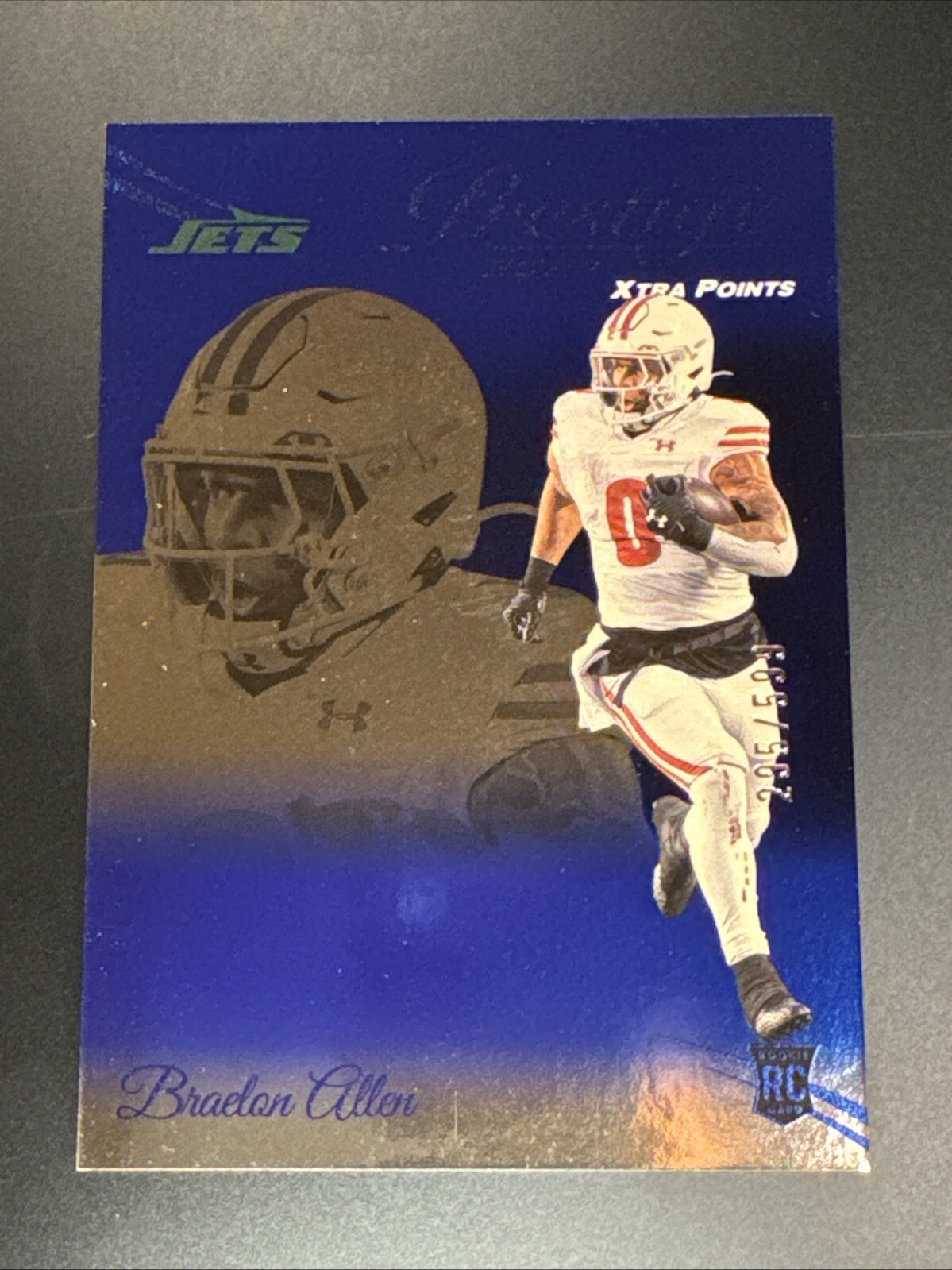 2024 Panini Prestige Braelon Allen #365 Blue Xtra Points /599 RC New York Jets