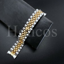 20 MM President Jubilee Watch Band Bracelet Fits for Rolex Stainless Solid S/GD