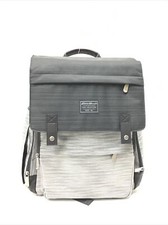 EddieBauer Diaper Backpack in Gray/Charcoal stroller strap