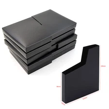 10PC Black Dust Covers For Nintendo NES Game Cartridge Sleeves Cases Plain Lots