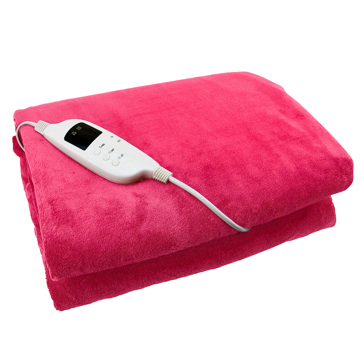 Electric Blanket Heated Over Throw Under Fleece Washable Glowmaster Bed  Mattress | eBay