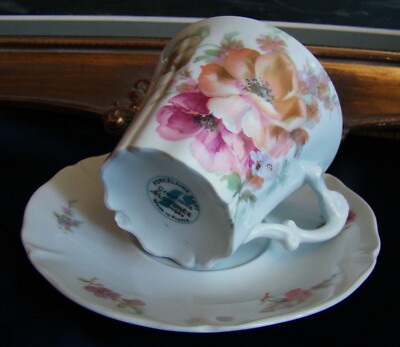 6 Assiettes en porcelaine Création Florence Limoges