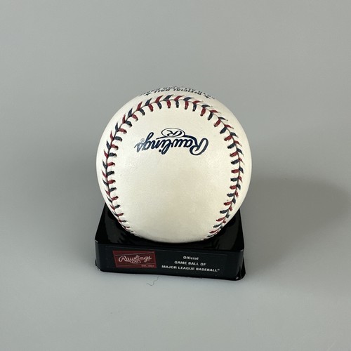 2010 ALL STAR GAME OFFICIAL BASEBALL BRIAN McCANN-MVP Auto Signed Autograph - Picture 3 of 6