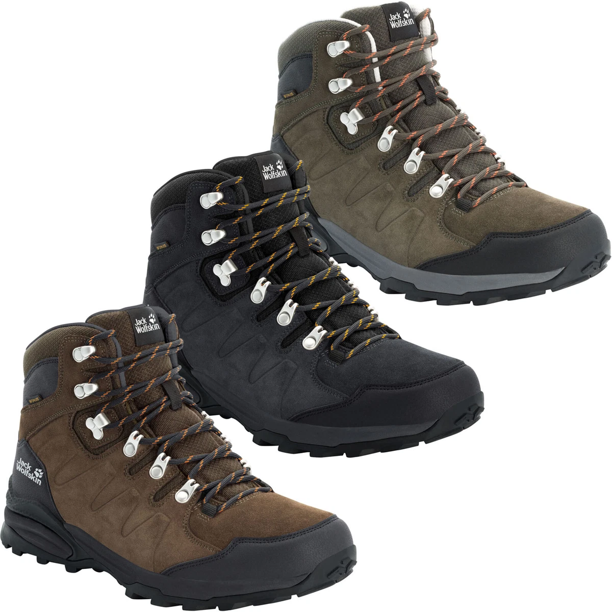 Jack wolfskin mens walking boots top