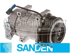 A/C Compressor w/Clutch Sanden 4080, 4377 - NEW OEM